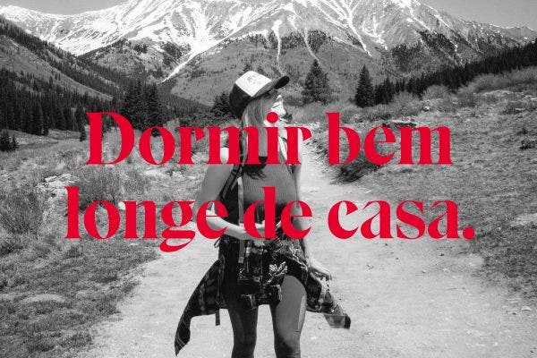 Dormir bem fora de casa