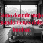 ¿Qué colchón ayuda a dormir con lumbalgia?