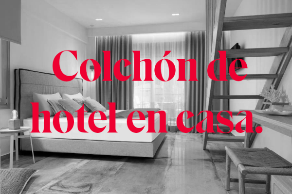 ¿Cómo tener en casa el colchón de un hotel de lujo?