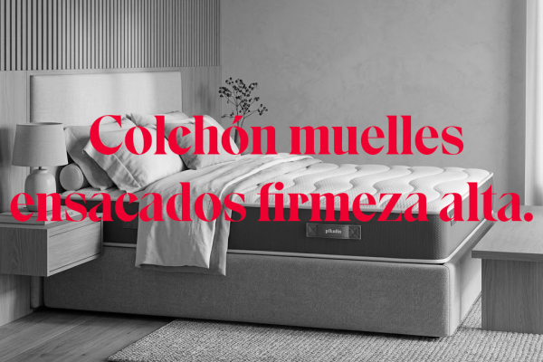 ¿Qué colchón de muelles ensacados firmeza alta recomiendan los expertos?