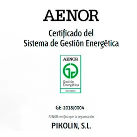 certificado aenor