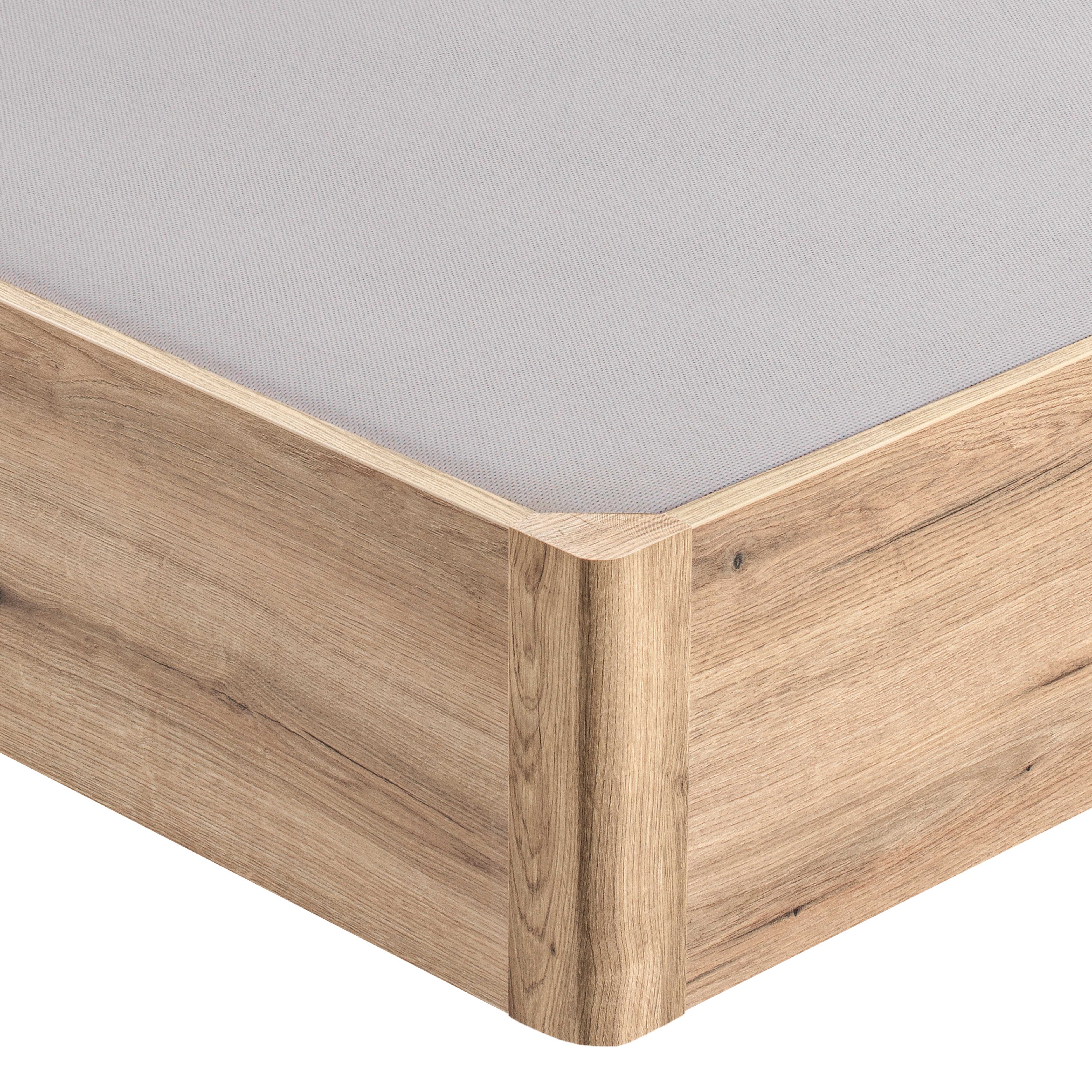 Canapé abatible de madera tapa única de color roble - DESIGN
