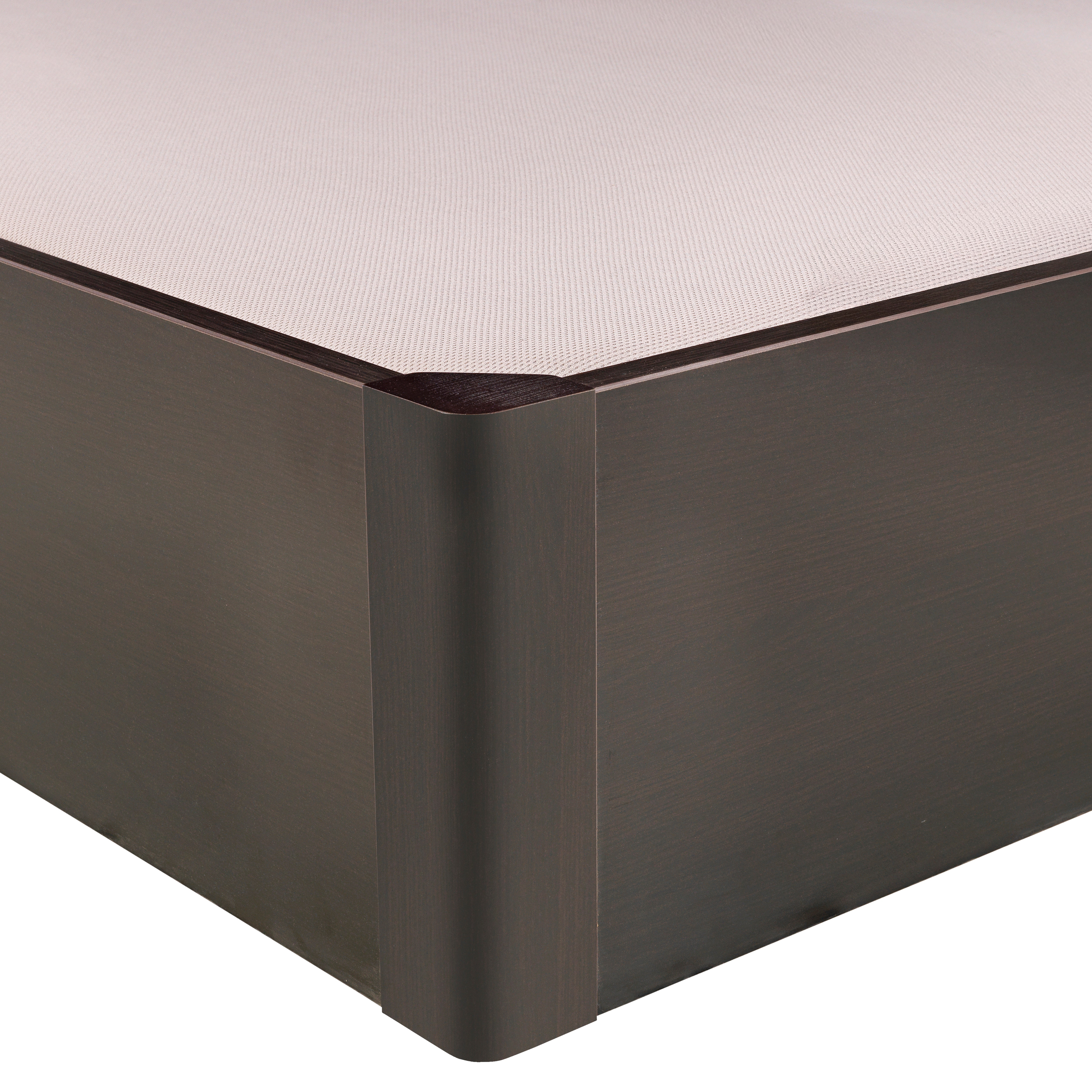 Canapé abatible de madera tapa única de color wengué - DESIGN