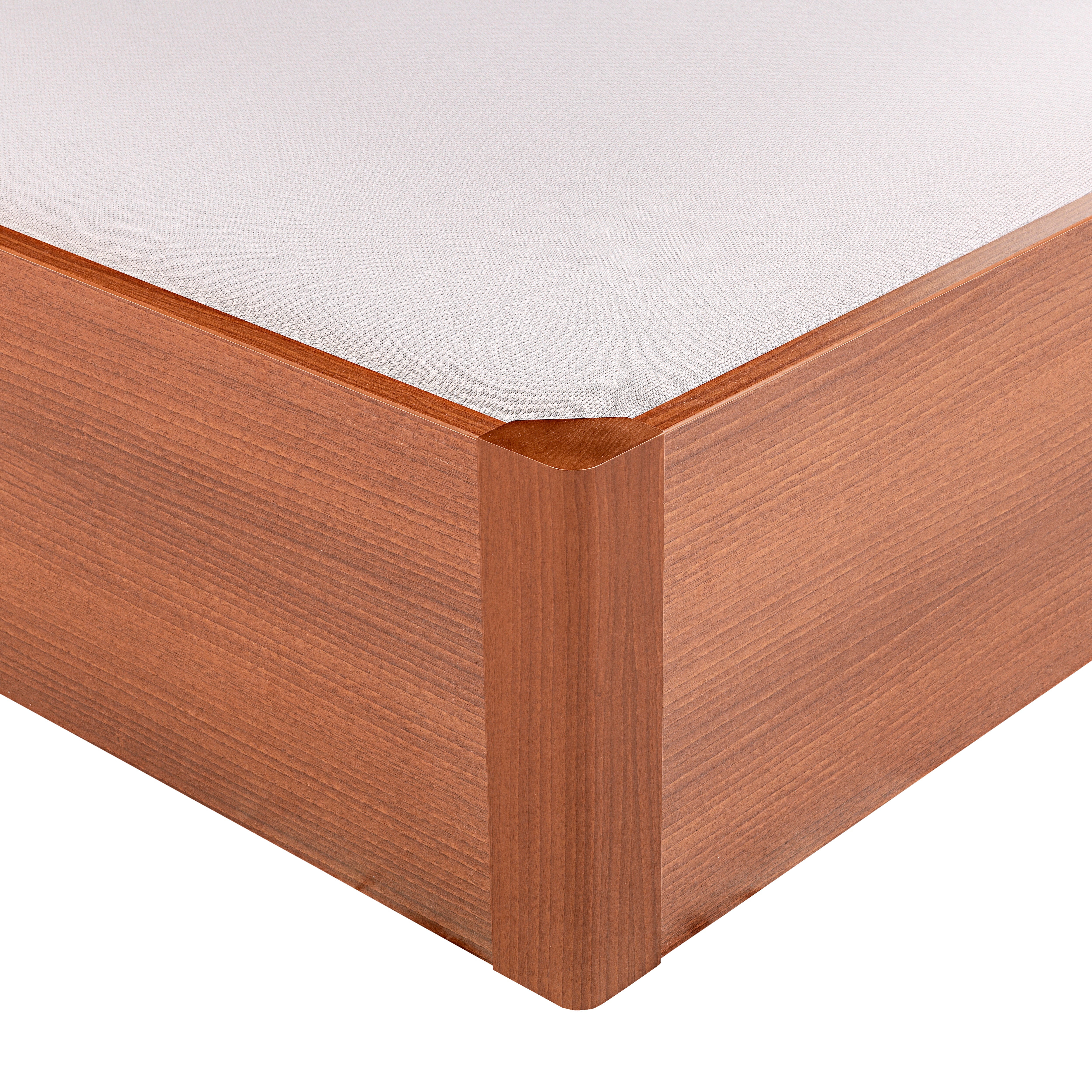 Canapé abatible de madera eléctrico de alta capacidad tapa única de color cerezo - DESIGN