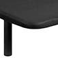 Base transpirable Pikolin con tapizado 3D de color negro - DIVANLIN 3D
