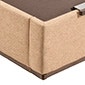 Sommier com arrumação forrado com tampa dupla cooper - DESIGN TAPIZADO