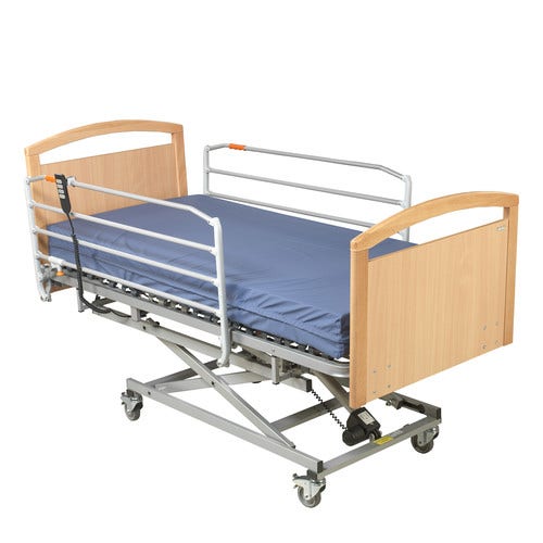Cama articulada geriátrica con carro elevador - FREIM