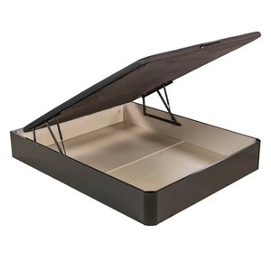Sommier de base rebatível preto com arrumação - STORAGE BED NEG