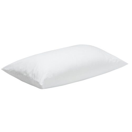 Almohada de fibra para dormir de lado antiácaros de firmeza alta