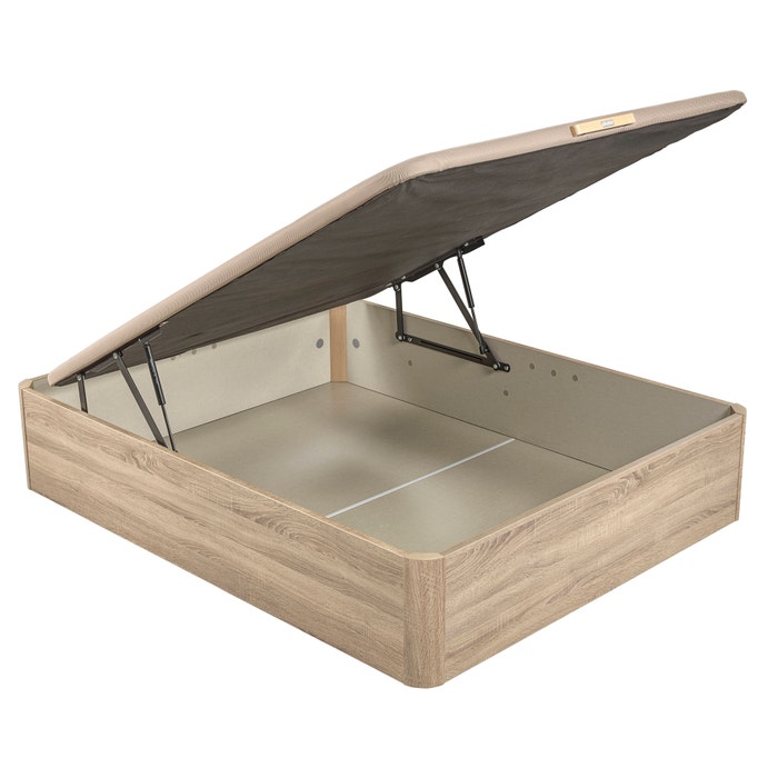 Sommier Pikolin com arrumação de alta capacidade em cor natural - NATURBOX 2.0 PLUS 140x200