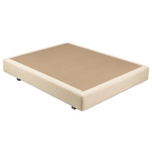 Aspen-coloured breathable textile upholstered base - CANAPE TEXTIL