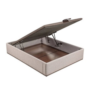 City-coloured high capacity upholstered folding storage base - DESIGN TAPIZADO
