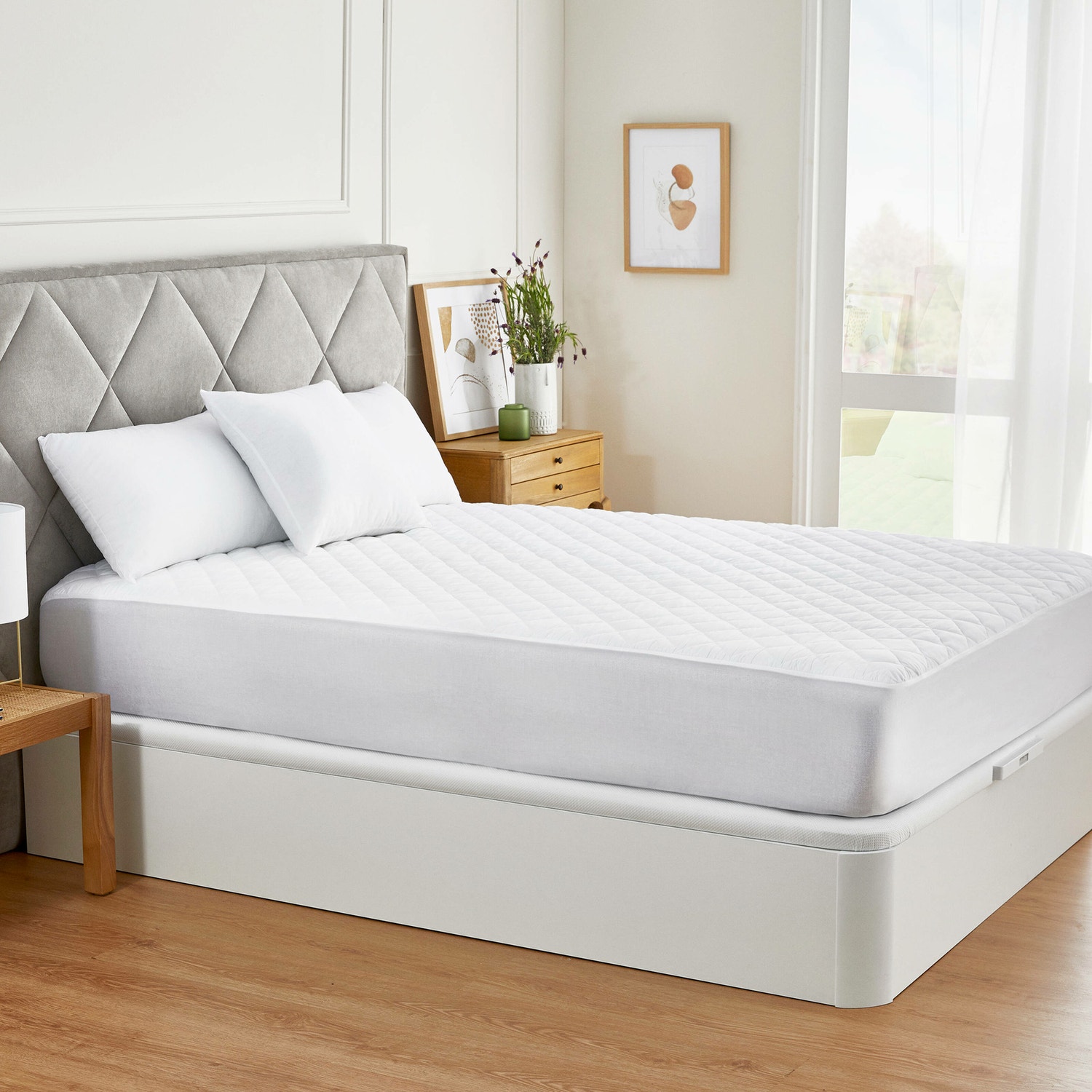 Pikolin Home – Proteggi-materasso In Cotone 100% Con Membrana Impermeabile E Traspirante Smartseal – Trattamento Anti-pilling, Adatto A Materassi Alti Fino A 32 Cm