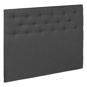 Textile headboard with tufting - CAB. PIOMBO CAP