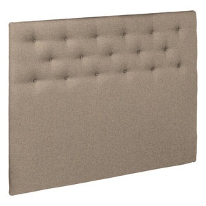 Textile headboard with tufting - CAB. ASH CAP