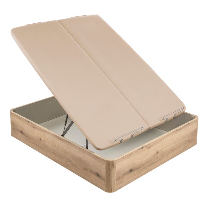 Sommier Rebatível Pikolin NATURBOX 2.0 PLUS Carvalho Grande Capacidade Tampa Dupla 180x200