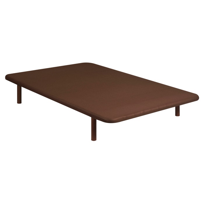 Base Pikolin respirável Pikolin com revestimento 3D de cor wengué - DIVANLIN 3D 120x190