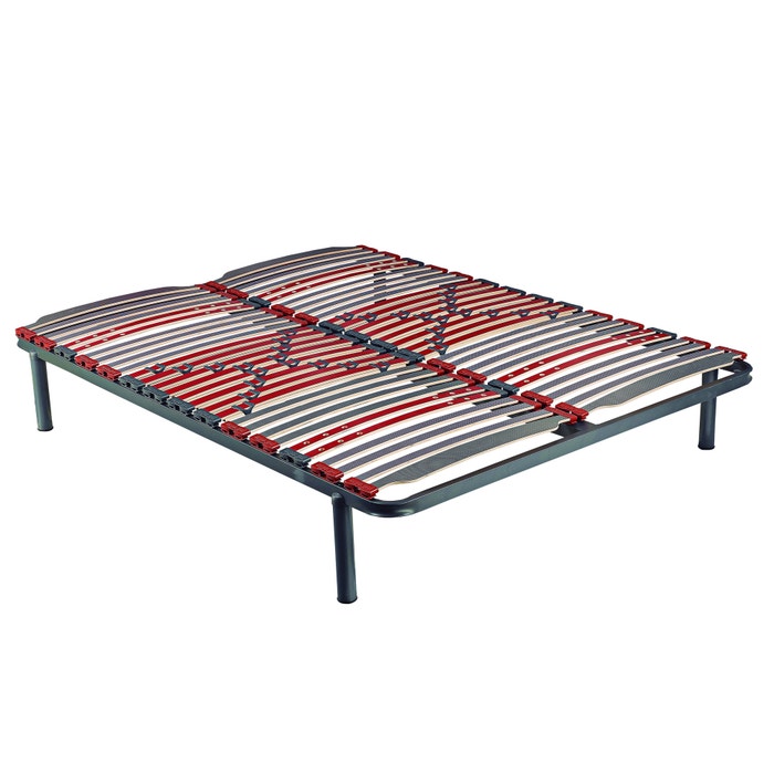 Estrado fixo de ripas múltiplas Pikolin resistente e estável - SG26R Multiripas 120x190