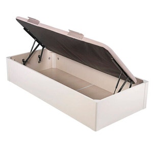 Youth white-coloured wooden folding storage base - DESIGN JUV