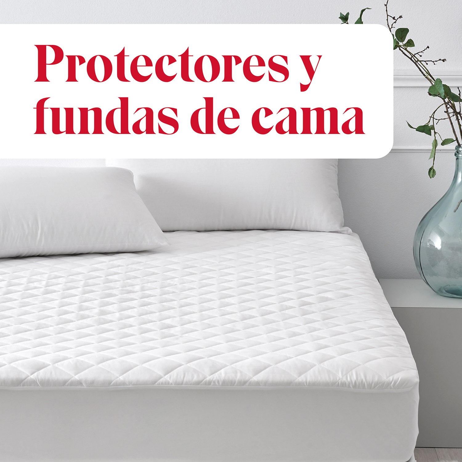 Pikolin Home - Protector de Colchón Acolchado Aloe Vera Cama 150